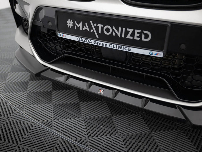 BMW X4 M F98 Front Splitter V.1 - Maxton Design