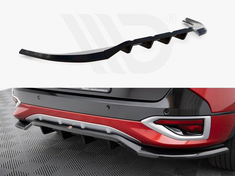 Kia Sportage GT-Line Mk5 Rear Splitter (Vertical Bars) - Maxton Design