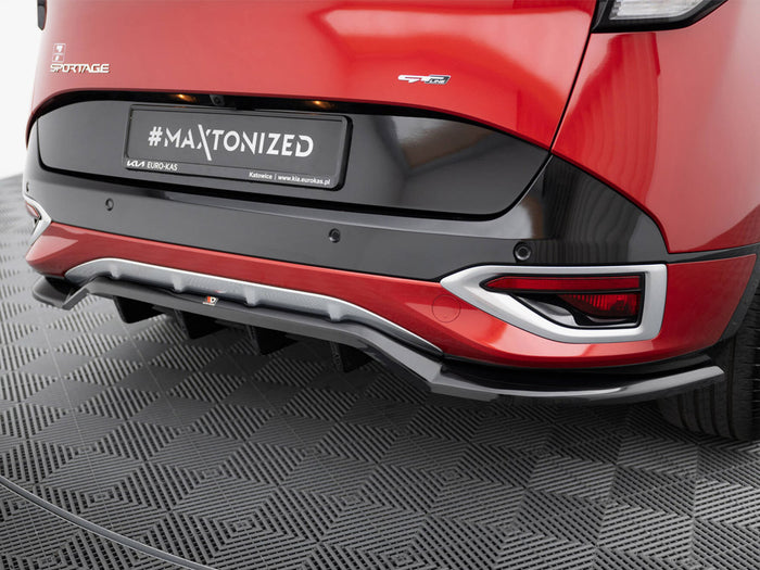 Kia Sportage GT-Line Mk5 Rear Splitter (Vertical Bars) - Maxton Design
