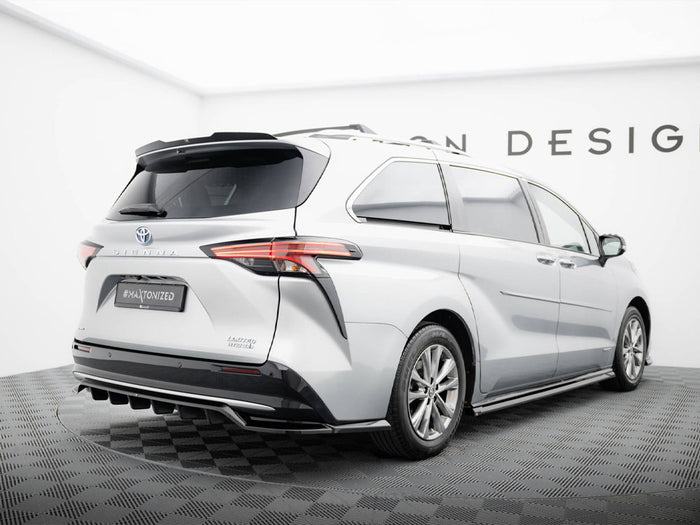 Toyota Sienna Mk4 Rear Splitter (Vertical Bars) - Maxton Design