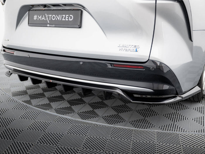 Toyota Sienna Mk4 Rear Splitter (Vertical Bars) - Maxton Design