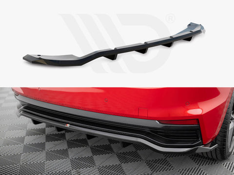 Rear Splitter (Vertical Bars) Skoda Fabia Monte Carlo Mk4 - Maxton Design