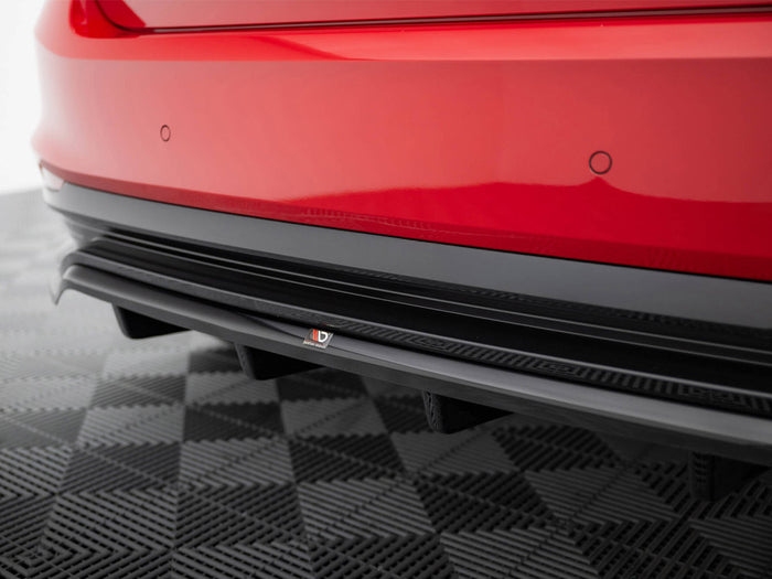 Rear Splitter (Vertical Bars) Skoda Fabia Monte Carlo Mk4 - Maxton Design