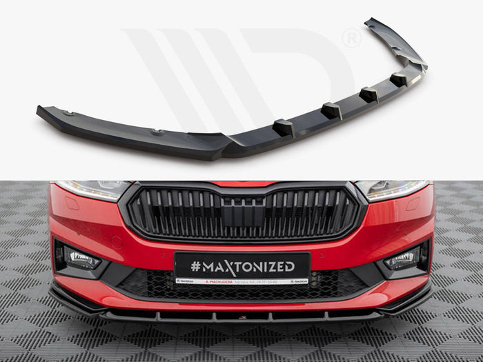 Front Splitter Skoda Fabia Monte Carlo Mk4 - Maxton Design