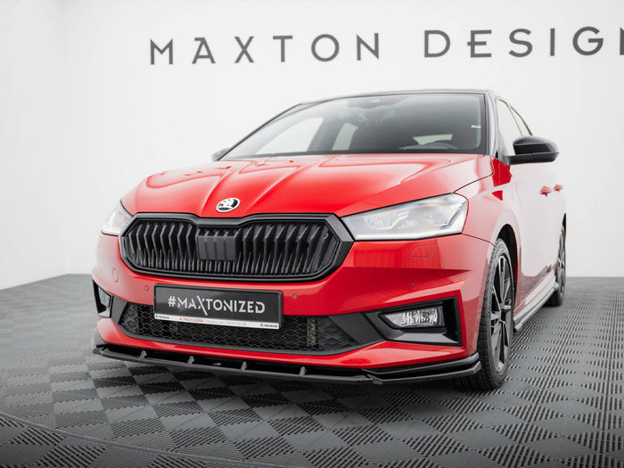 Front Splitter Skoda Fabia Monte Carlo Mk4 - Maxton Design