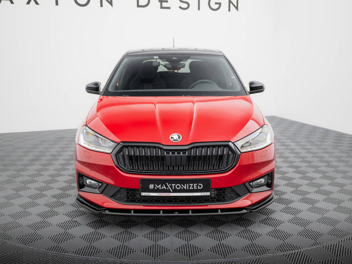 Front Splitter Skoda Fabia Monte Carlo Mk4 - Maxton Design