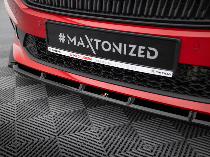Front Splitter Skoda Fabia Monte Carlo Mk4 - Maxton Design