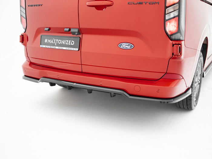 Ford Transit Custom / Tourneo Custom Mk2 Rear Splitter (Vertical Bars) - Maxton Design