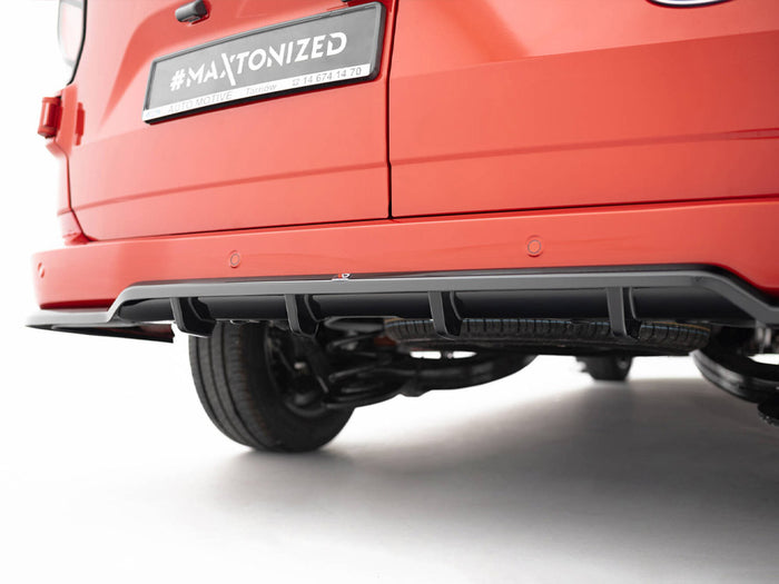 Ford Transit Custom / Tourneo Custom Mk2 Rear Splitter (Vertical Bars) - Maxton Design