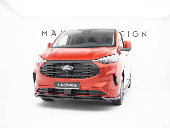 Ford Transit Custom / Tourneo Custom Mk2 Front Splitter V.2 - Maxton Design