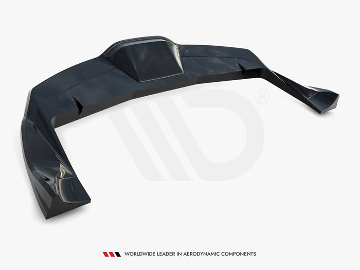 Tesla Model X Mk1 Facelift Rear Splitter (Vertical Bars) V.2 - Maxton Design