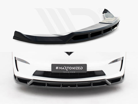Tesla Model X Mk1 Facelift Front Splitter V.3 - Maxton Design