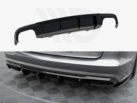 Audi A6 / A6 C7 S-Line / S6 C7 Facelift Rear Valance V.2 - Maxton Design