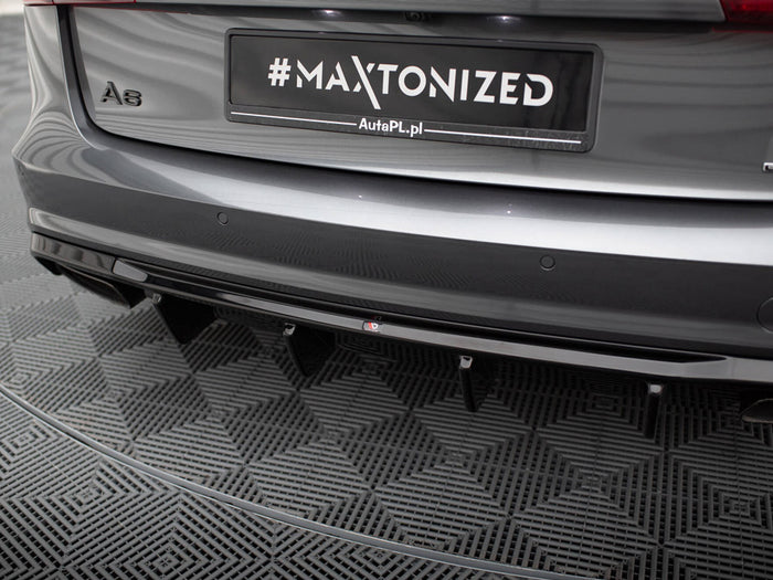 Audi A6 / A6 C7 S-Line / S6 C7 Facelift Rear Valance V.2 - Maxton Design