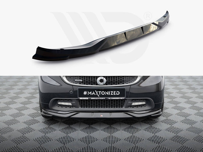 Front Splitter Brabus Smart Fortwo C451 Facelift - Maxton Design