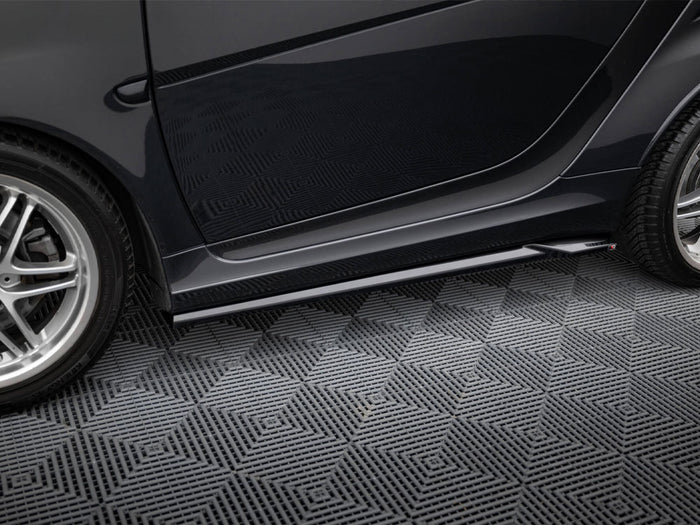 Side Skirts Diffusers Brabus Smart Fortwo C451 Facelift - Maxton Design