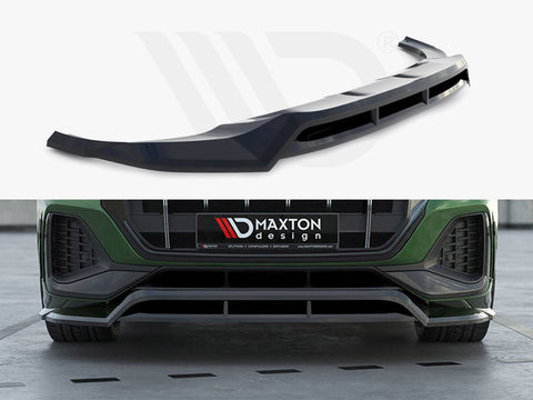 Audi Q8 Mk1 Facelift Front Splitter - Maxton Design