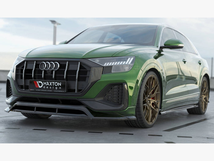 Audi Q8 Mk1 Facelift Front Splitter - Maxton Design