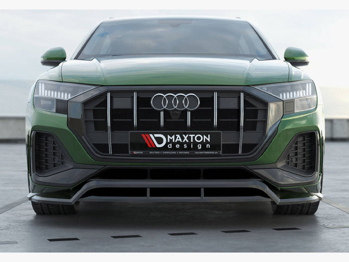 Audi Q8 Mk1 Facelift Front Splitter - Maxton Design