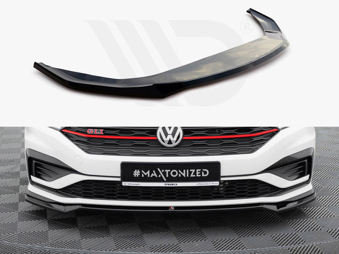 Volkswagen Jetta GLI Mk7 Front Splitter V.2 - Maxton Design