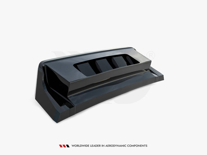 Volkswagen T-Roc R Mk1 Central Rear Splitter (Vertical Bars) - Maxton Design