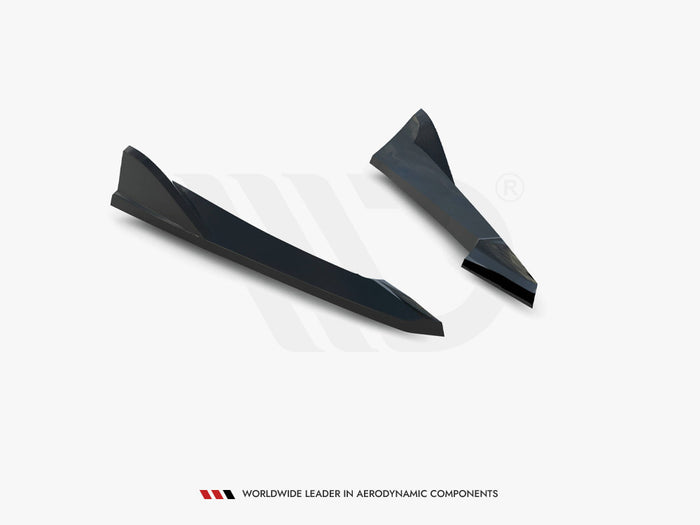 Audi S4 Sedan B8 Rear Side Splitters V.2 - Maxton Design