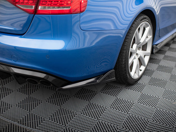 Audi S4 Sedan B8 Rear Side Splitters V.2 - Maxton Design