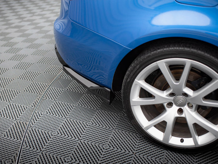 Audi S4 Sedan B8 Rear Side Splitters V.2 - Maxton Design
