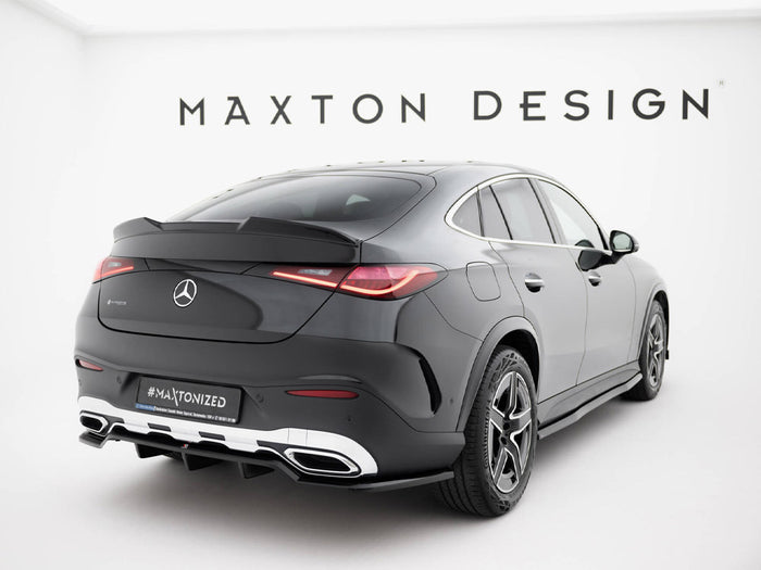 Rear Splitter (Vertical Bars) Mercedes-Benz GLC Coupe AMG-Line C254 - Maxton Design