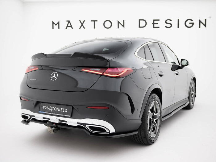 Rear Splitter (Vertical Bars) Mercedes-Benz GLC Coupe AMG-Line C254 - Maxton Design