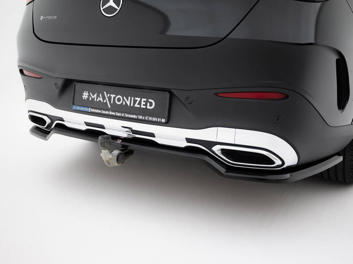 Rear Splitter (Vertical Bars) Mercedes-Benz GLC Coupe AMG-Line C254 - Maxton Design