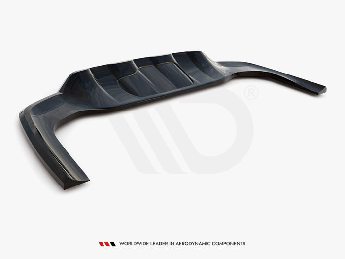 Rear Splitter (Vertical Bars) Mercedes-Benz GLC Coupe AMG-Line C254 - Maxton Design