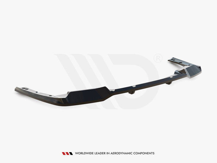 BMW iX3 M-Pack G08 Facelift Rear Splitter (Vertical Bars) - Maxton Design