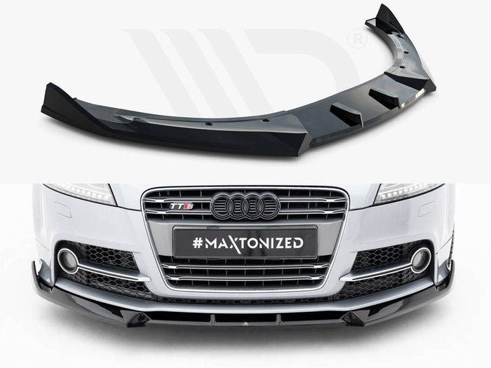 Audi TT S / TT S-Line 8J Facelift Front Splitter V.3 - Maxton Design