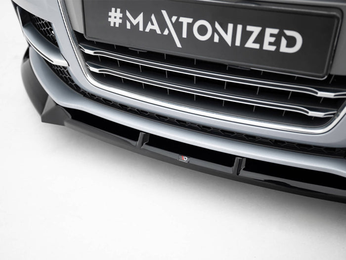Audi TT S / TT S-Line 8J Facelift Front Splitter V.3 - Maxton Design