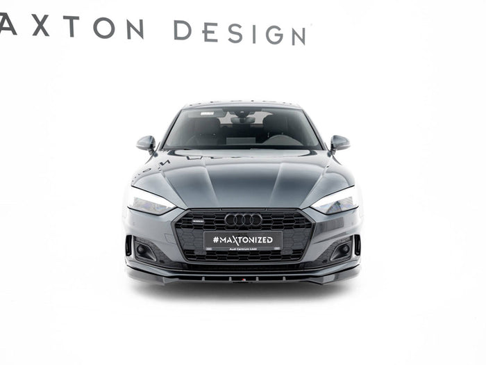 Audi A5 F5 Facelift Front Splitter V.2 - Maxton Design