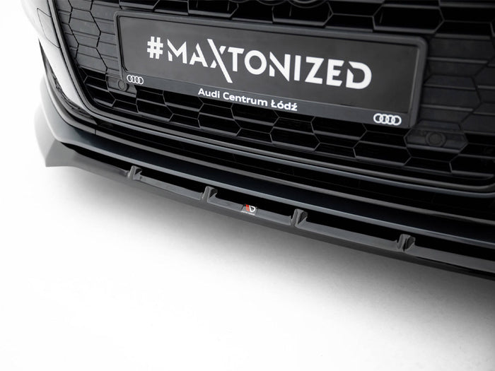 Audi A5 F5 Facelift Front Splitter V.2 - Maxton Design