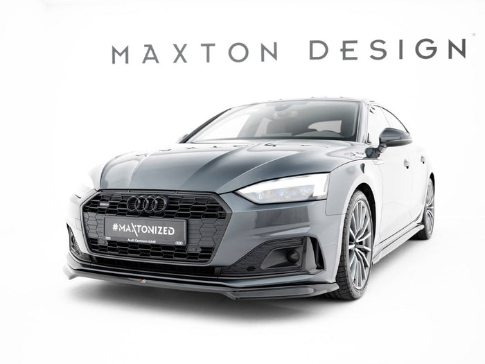 Audi A5 F5 Facelift Front Splitter V.1 - Maxton Design