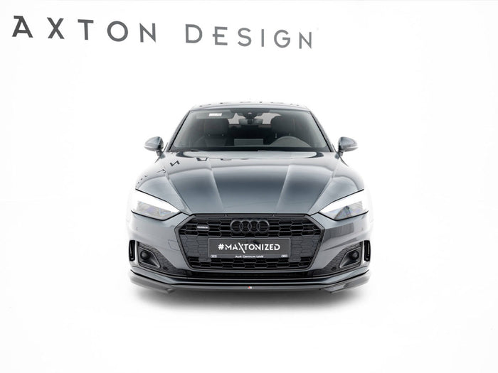 Audi A5 F5 Facelift Front Splitter V.1 - Maxton Design