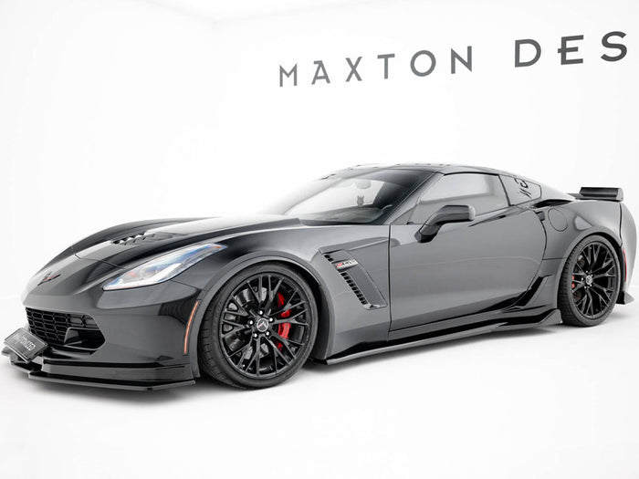 Chevrolet Corvette Z06 C7 Side Skirts Diffusers - Maxton Design