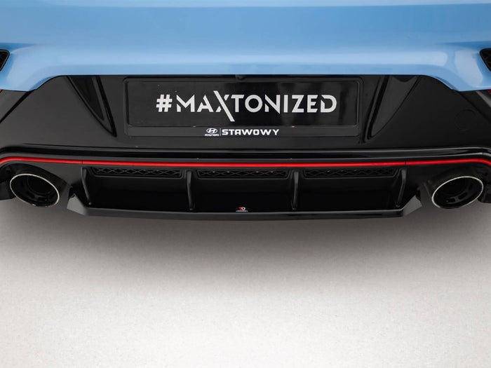 Hyundai Veloster N Mk2 Central Rear Splitter - Maxton Design