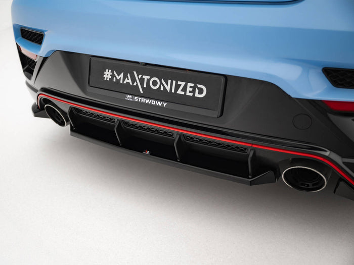 Hyundai Veloster N Mk2 Central Rear Splitter - Maxton Design