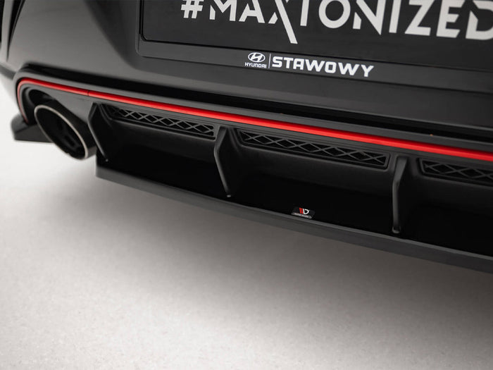 Hyundai Veloster N Mk2 Central Rear Splitter - Maxton Design