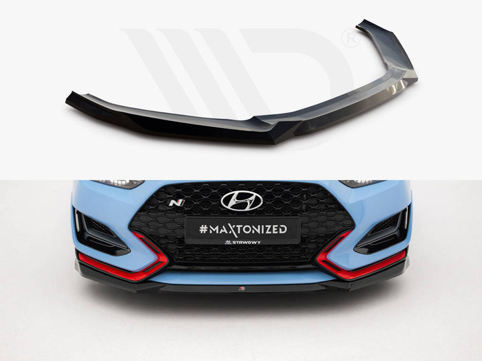 Hyundai Veloster N Mk2 Front Splitter V.1 - Maxton Design