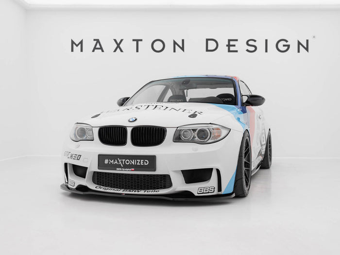 BMW 1 M Coupe E82 Front Splitter - Maxton Design