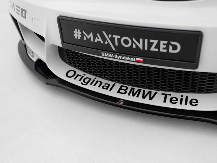 BMW 1 M Coupe E82 Front Splitter - Maxton Design