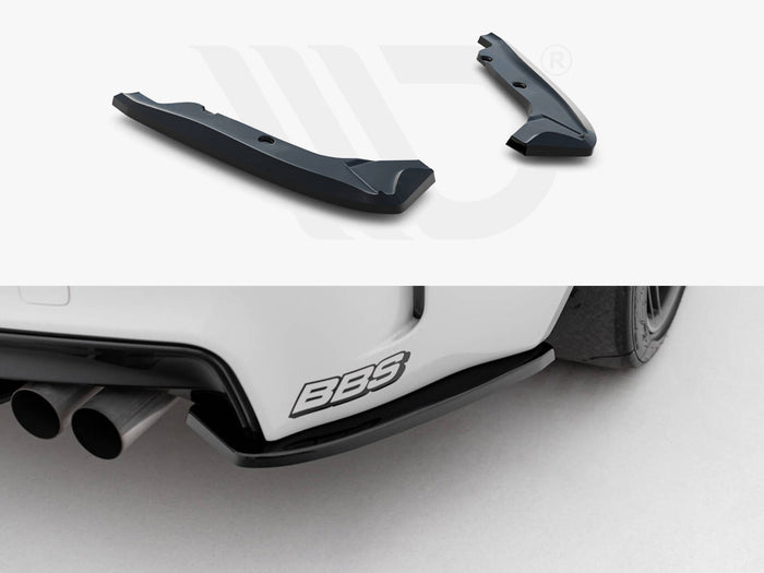 BMW 1 M Coupe E82 Rear Side Splitters - Maxton Design