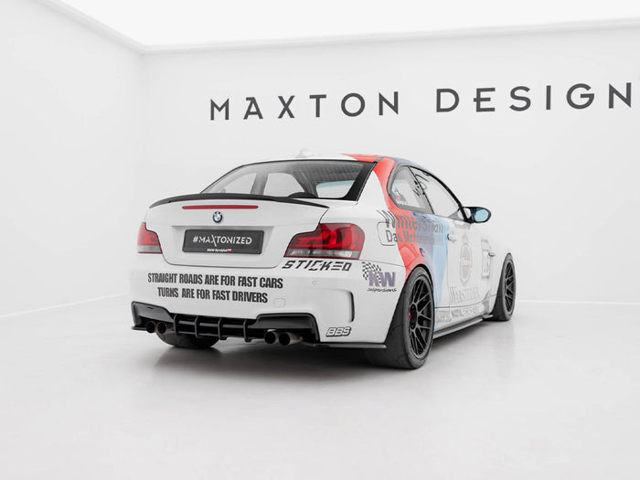 BMW 1 M Coupe E82 Rear Side Splitters - Maxton Design
