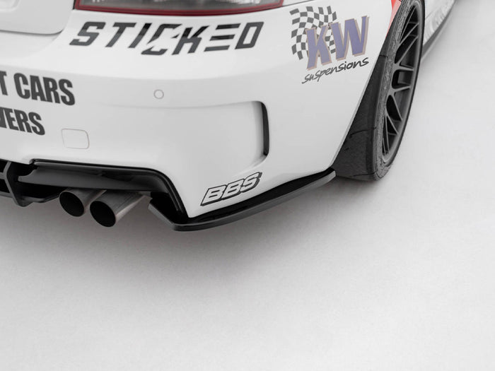 BMW 1 M Coupe E82 Rear Side Splitters - Maxton Design