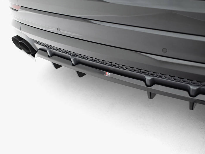 Audi SQ8 / Q8 S-Line Mk1 Facelift Rear Splitter (Vertical Bars) V.2 - Maxton Design